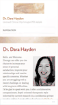 Mobile Screenshot of drdarahayden.com