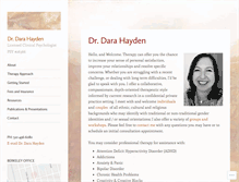 Tablet Screenshot of drdarahayden.com